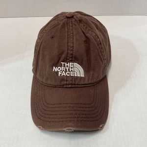 North Face Brown Vintage Hat, Distressed